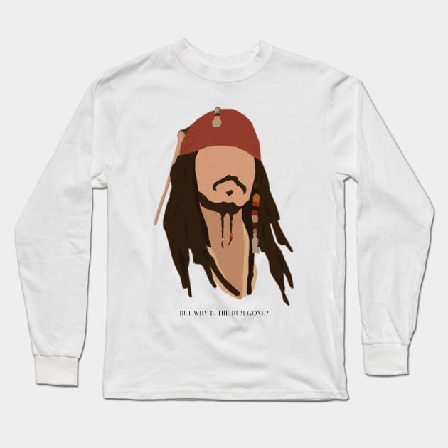 Why The Rum Long Sleeve T-Shirt by Stelyn